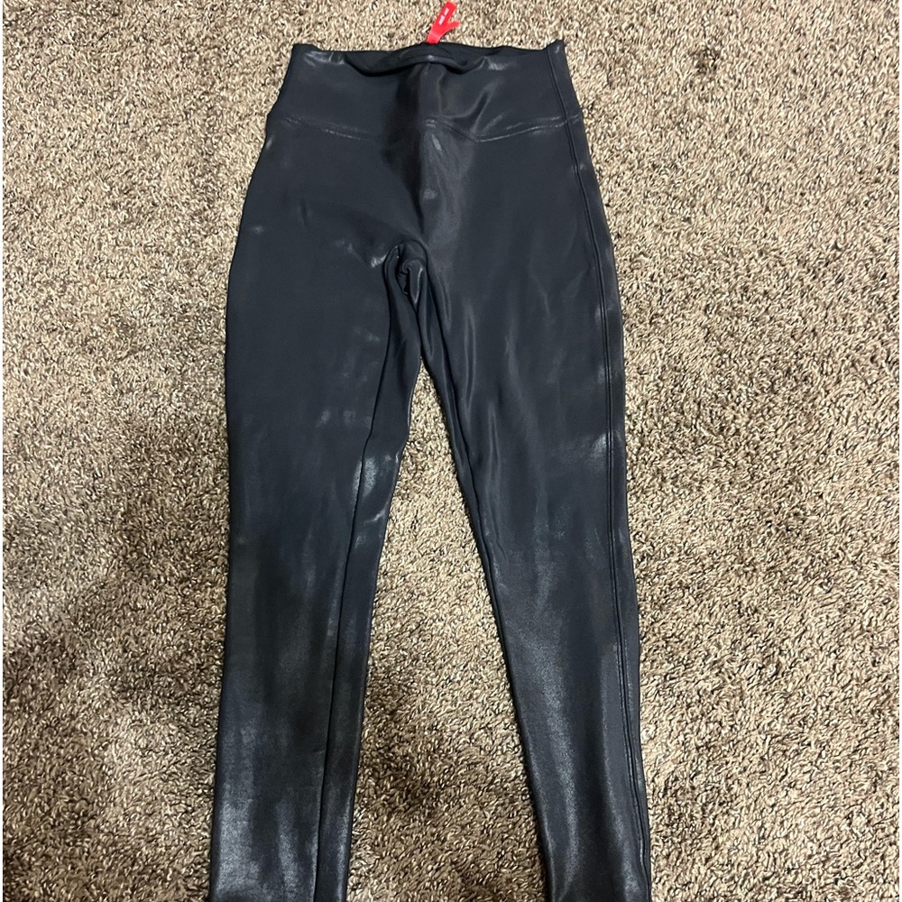 Girls Spanx Faux leather leggings